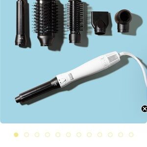 White and Black Hair Styling Tool Set.. brand new in box !!